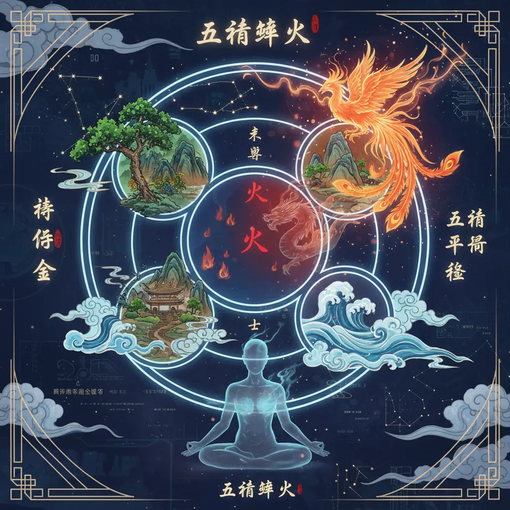 五行平衡 - 五行缺火