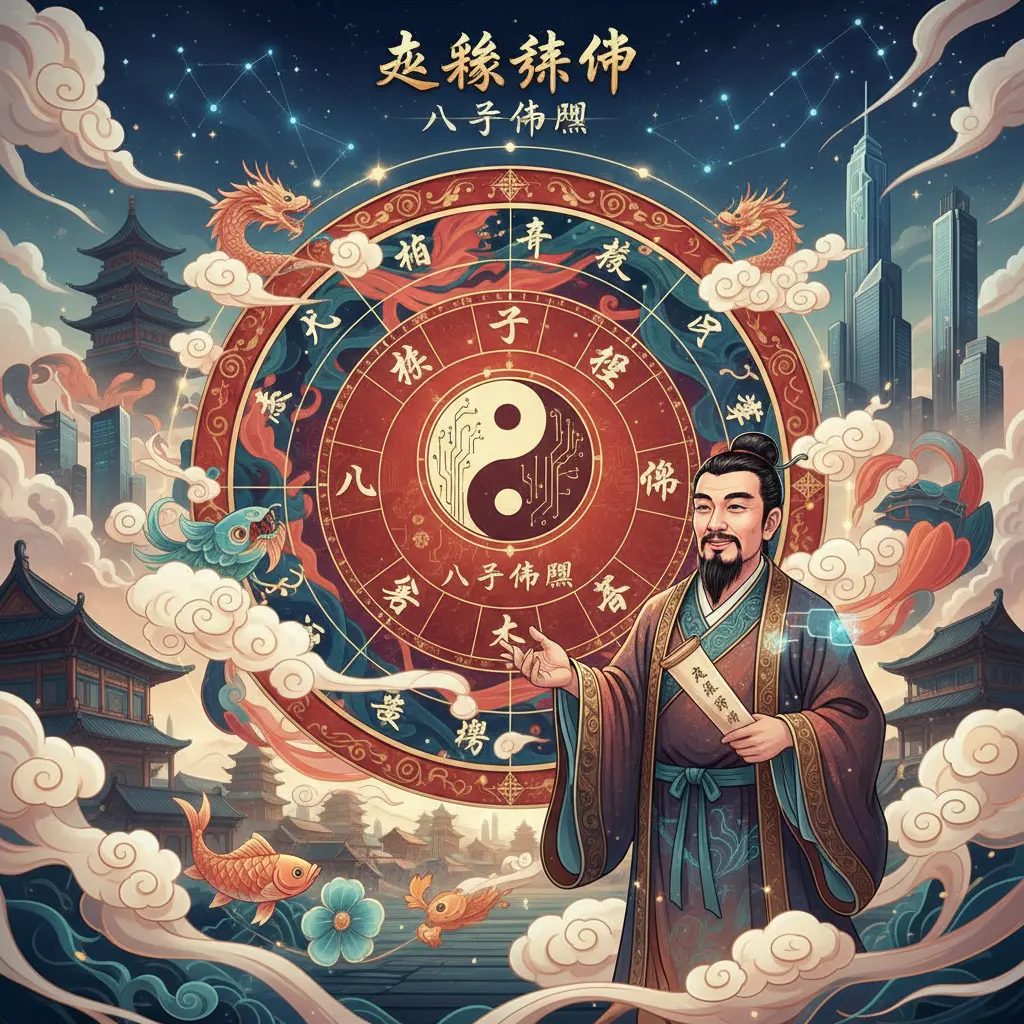 玄燊師傅 - 八字命盤