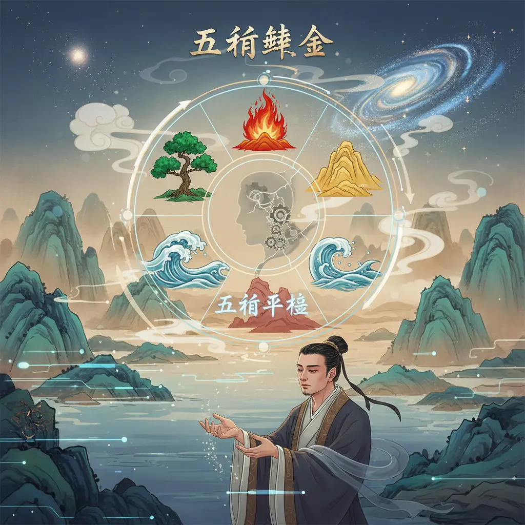 五行平衡 - 五行缺金