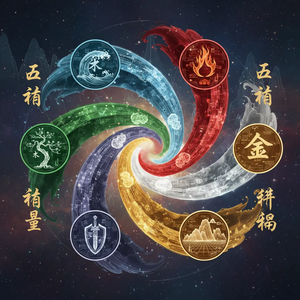 五行平衡 - 五行能量