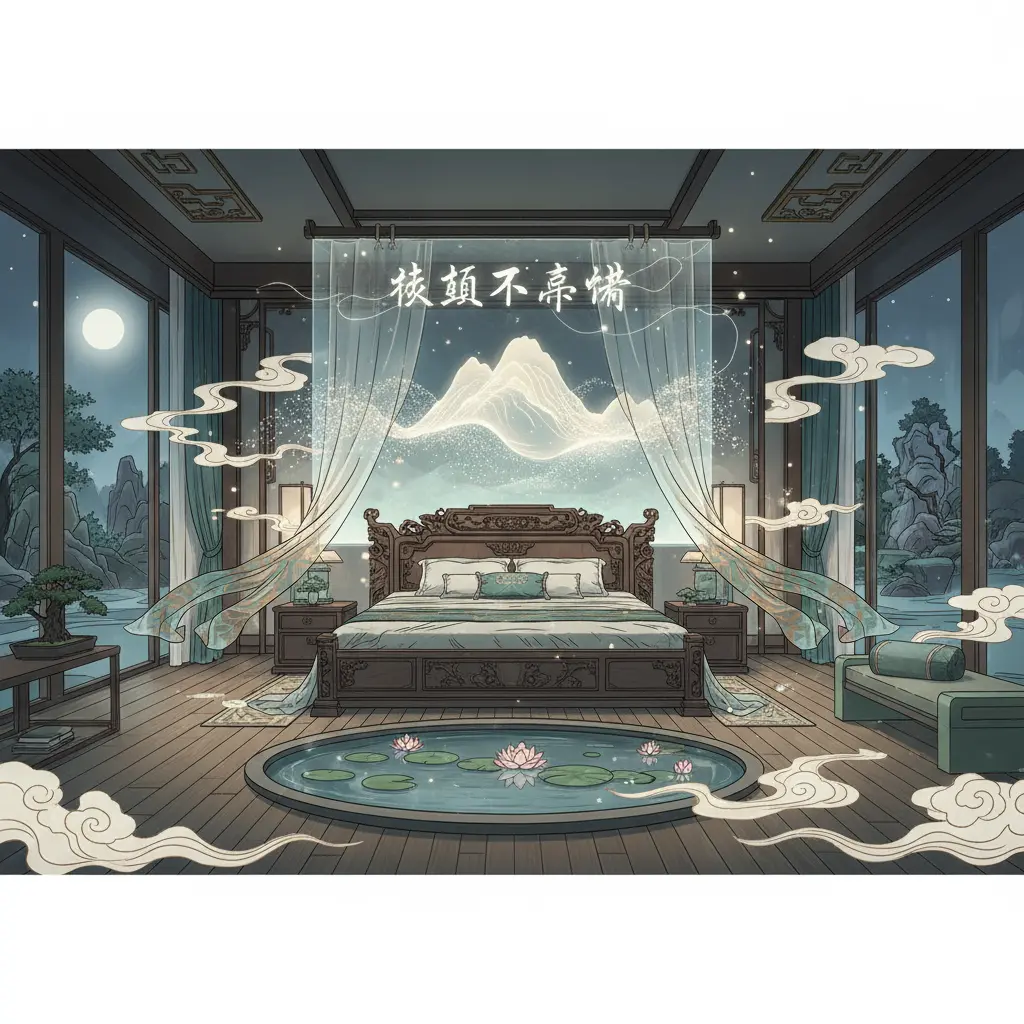 明燈山人 - 牀頭不靠牆