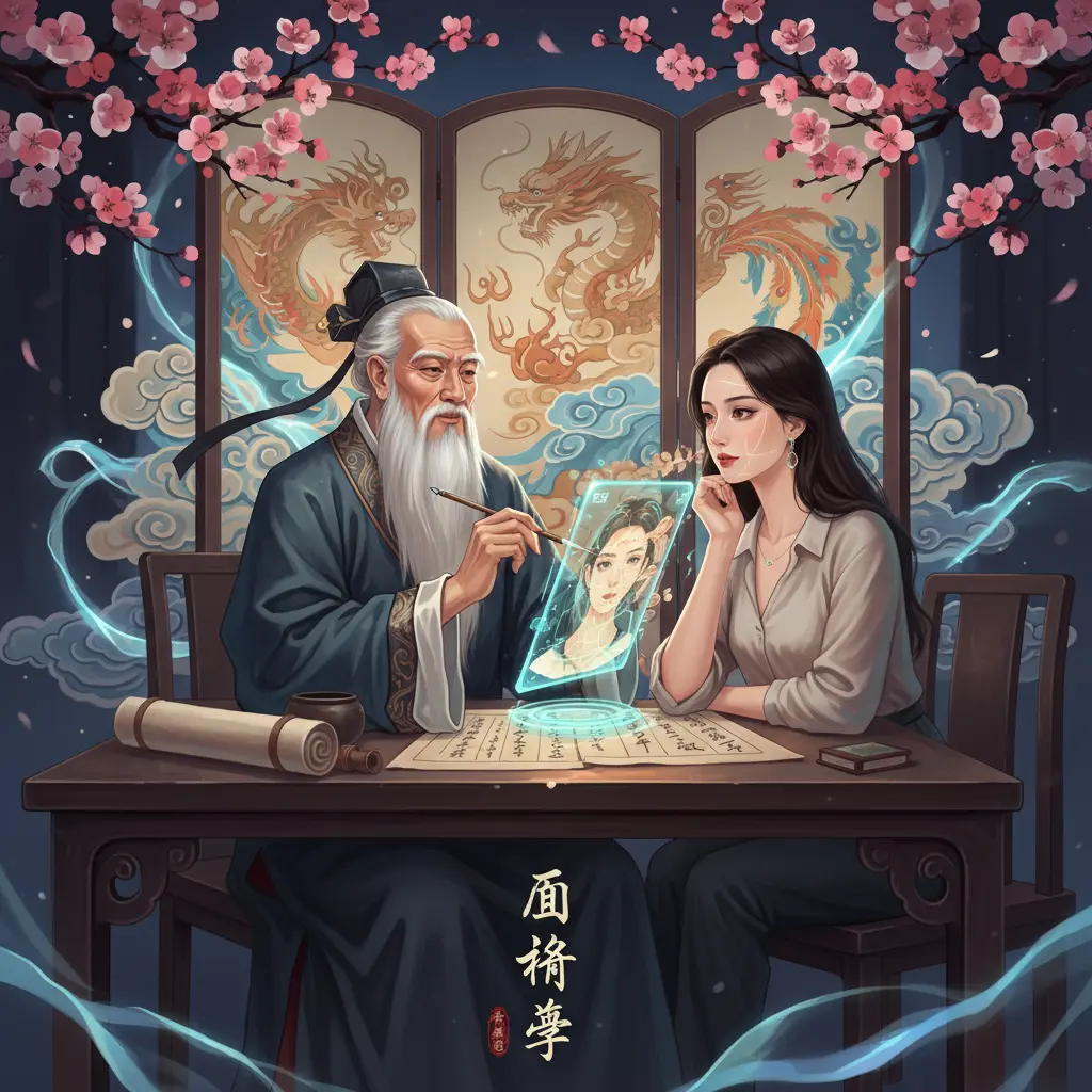面相學 - 算命師