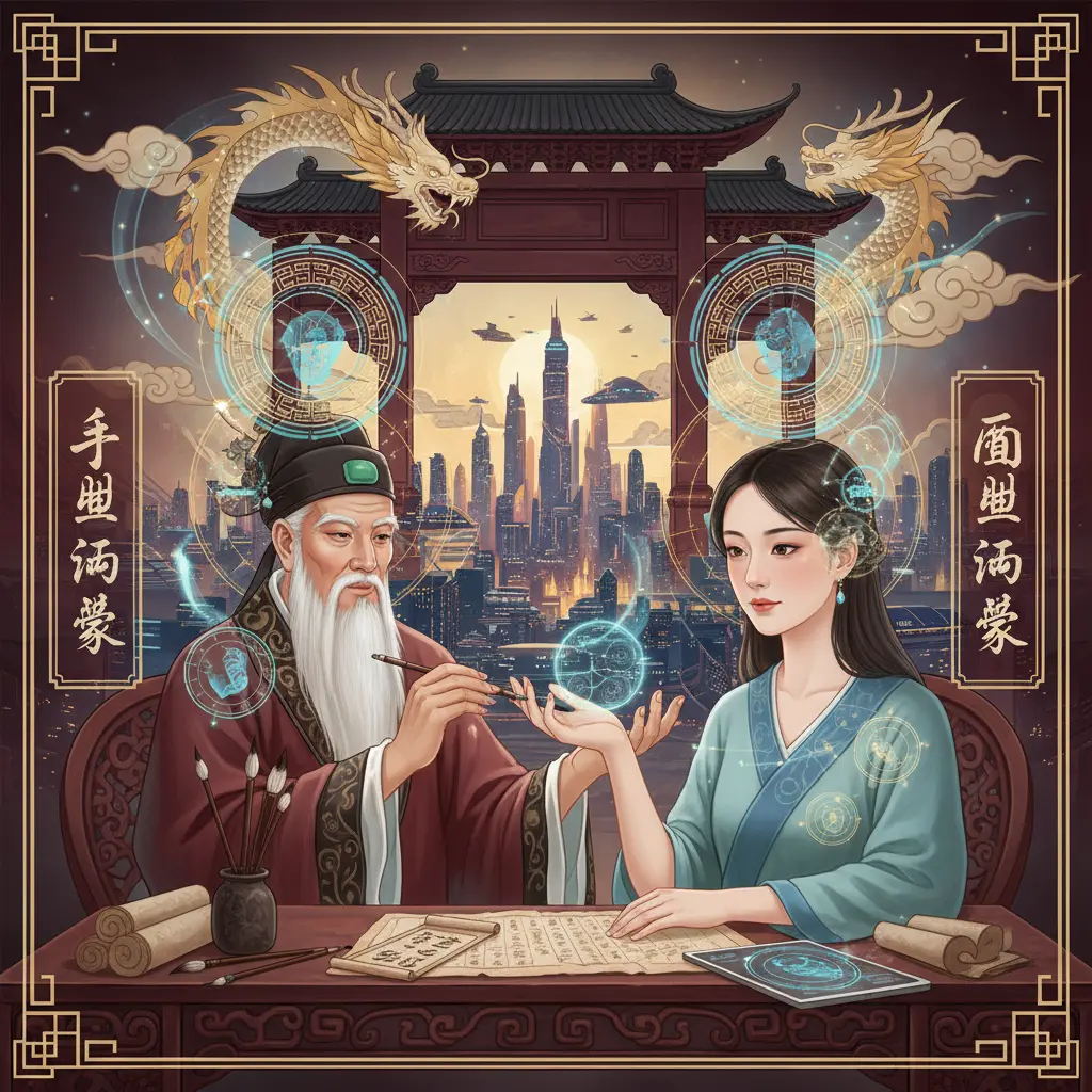 面相學 - 手相學