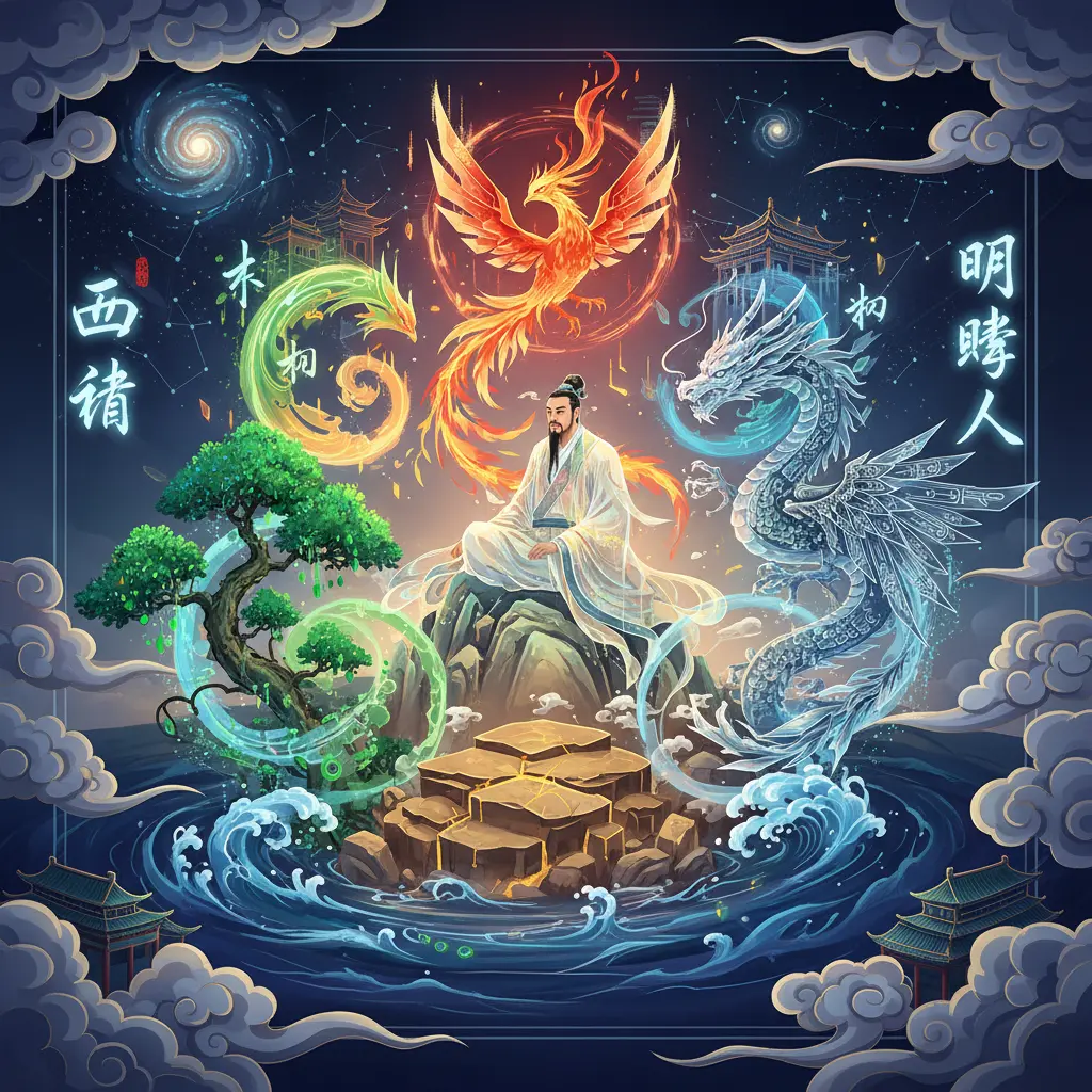 明燈山人 - 五行