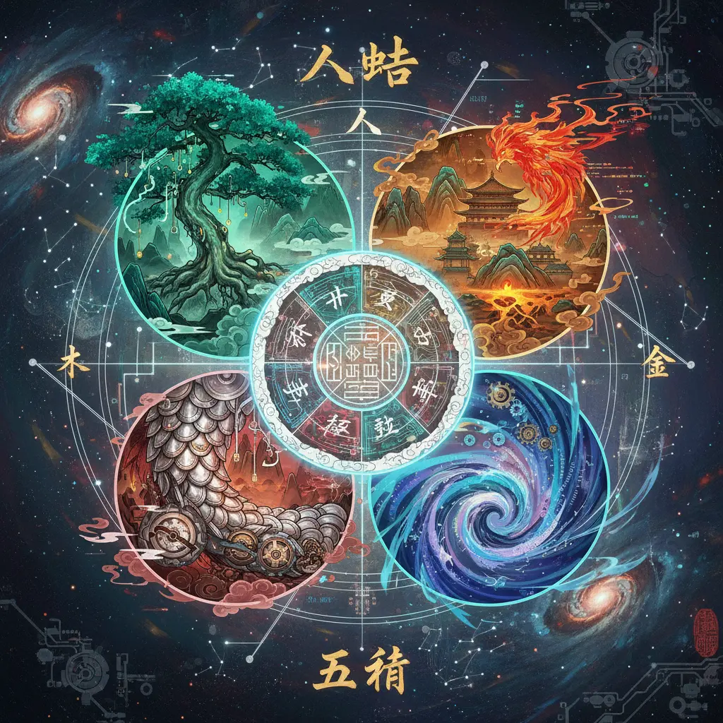 五行 - 八卦