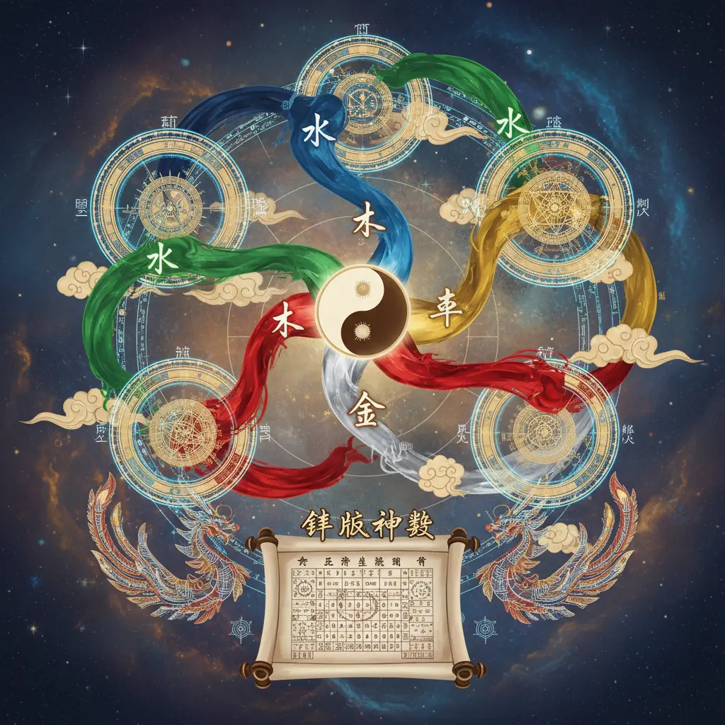 鐵版神數 - 五行