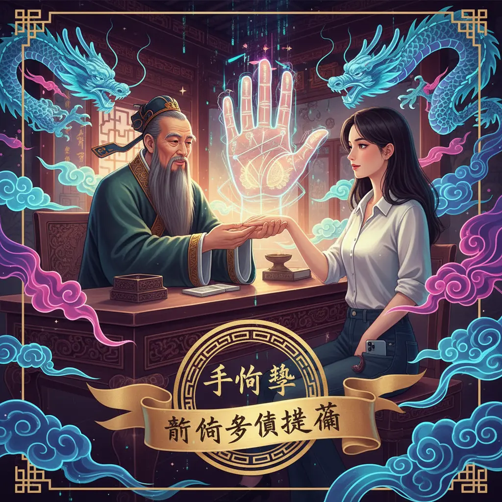算命師傅推薦 - 手相學