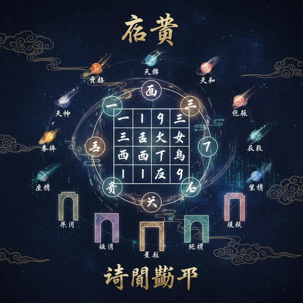 奇門遁甲 - 洛書