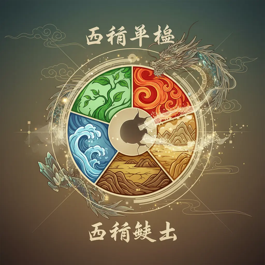 五行平衡 - 五行缺土