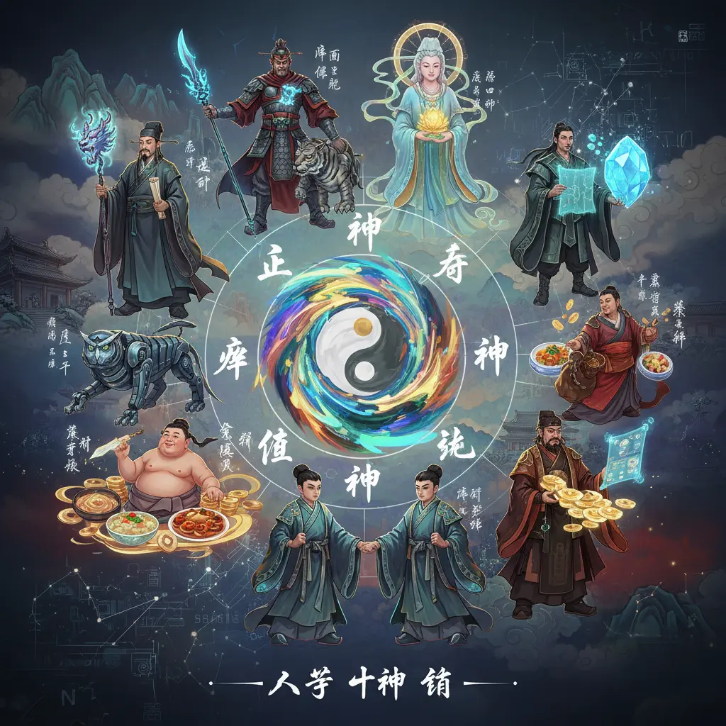 八字 - 十神