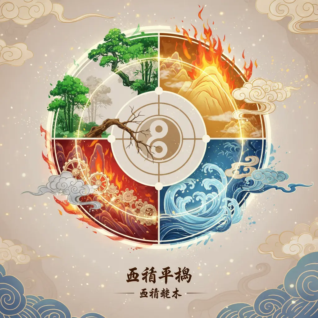 五行平衡 - 五行缺木